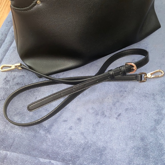 Calvin Klein black satchel handbag - Picture 8 of 9